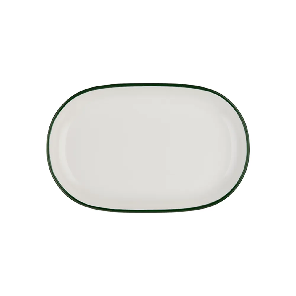 Modest Green Magnus Oval Kayık 37 cm