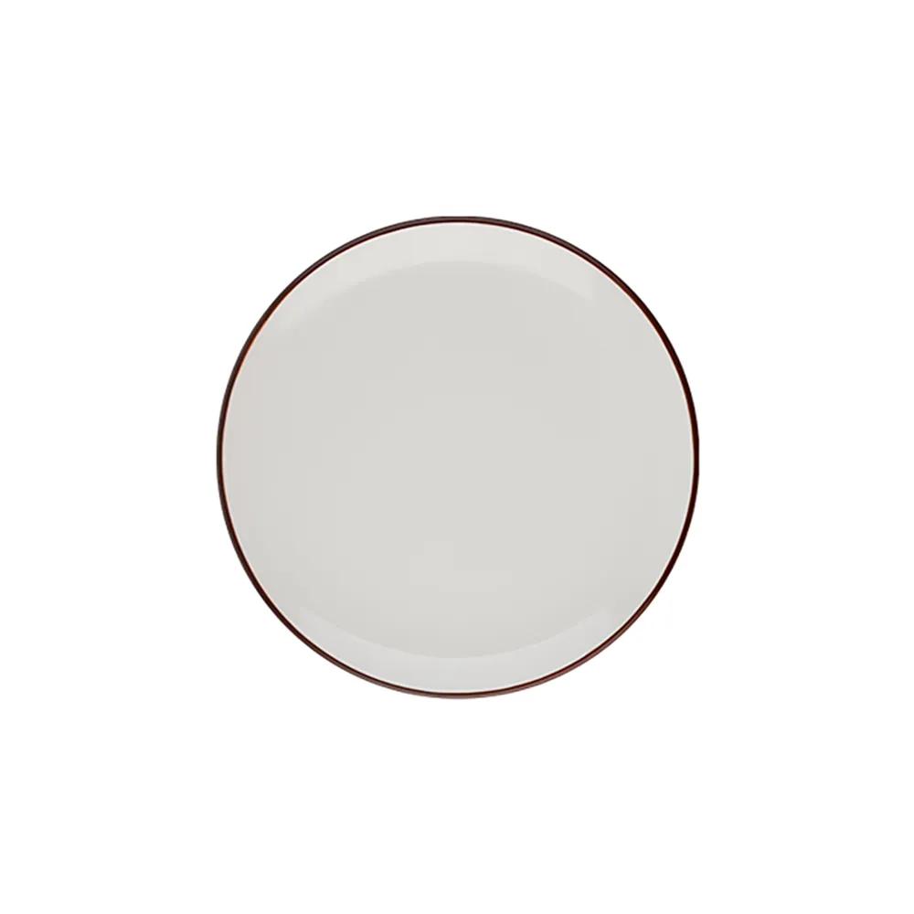 Modest Brown Lona Düz Tabak 28,5 cm