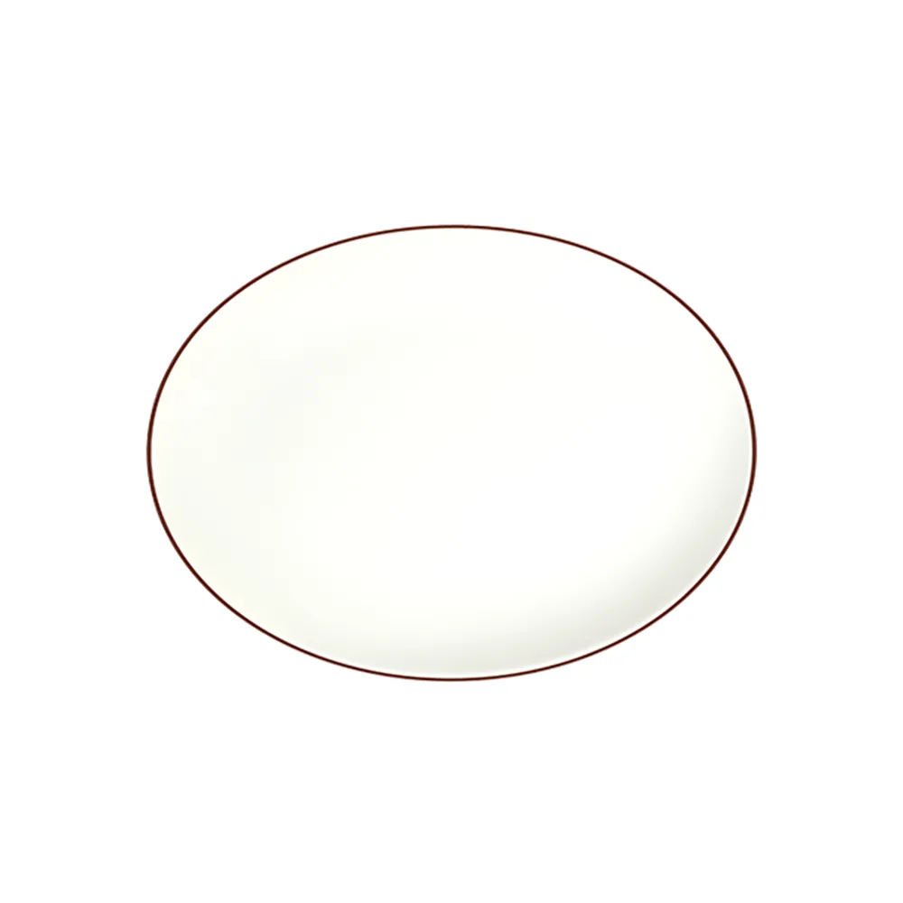 Modest Brown Lona Oval Tabak 36 cm