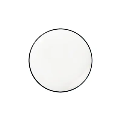 Modest Black Lona Düz Tabak 28,5 cm