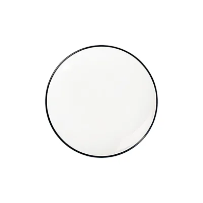 Modest Black Lona Düz Tabak 30 cm
