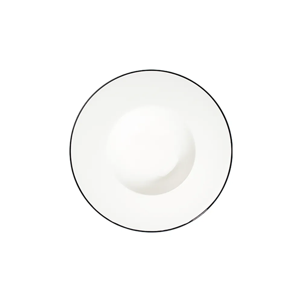 Modest Black Miro Çukur Tabak 29 cm 460 cc