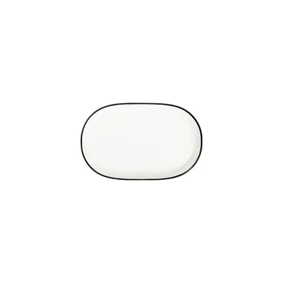 Modest Black Magnus Oval Kayık 23 cm