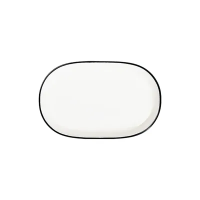 Modest Black Magnus Oval Kayık 33 cm