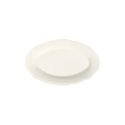 Transparan Tiffany Oval Tabak 32 cm