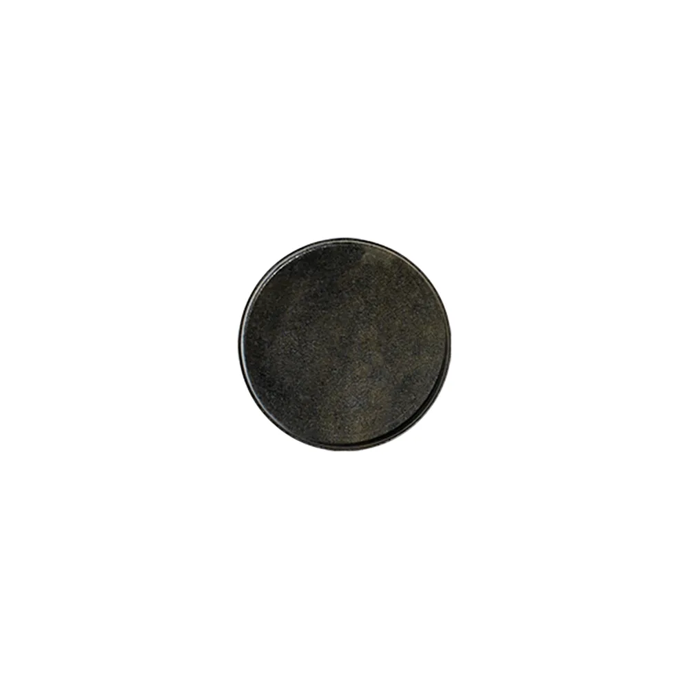 Visto Black Stolt Düz Tabak 16,5 cm