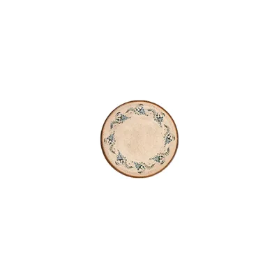 Voyage Navy Lona Düz Tabak 15 cm