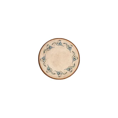 Voyage Navy Lona Düz Tabak 19 cm