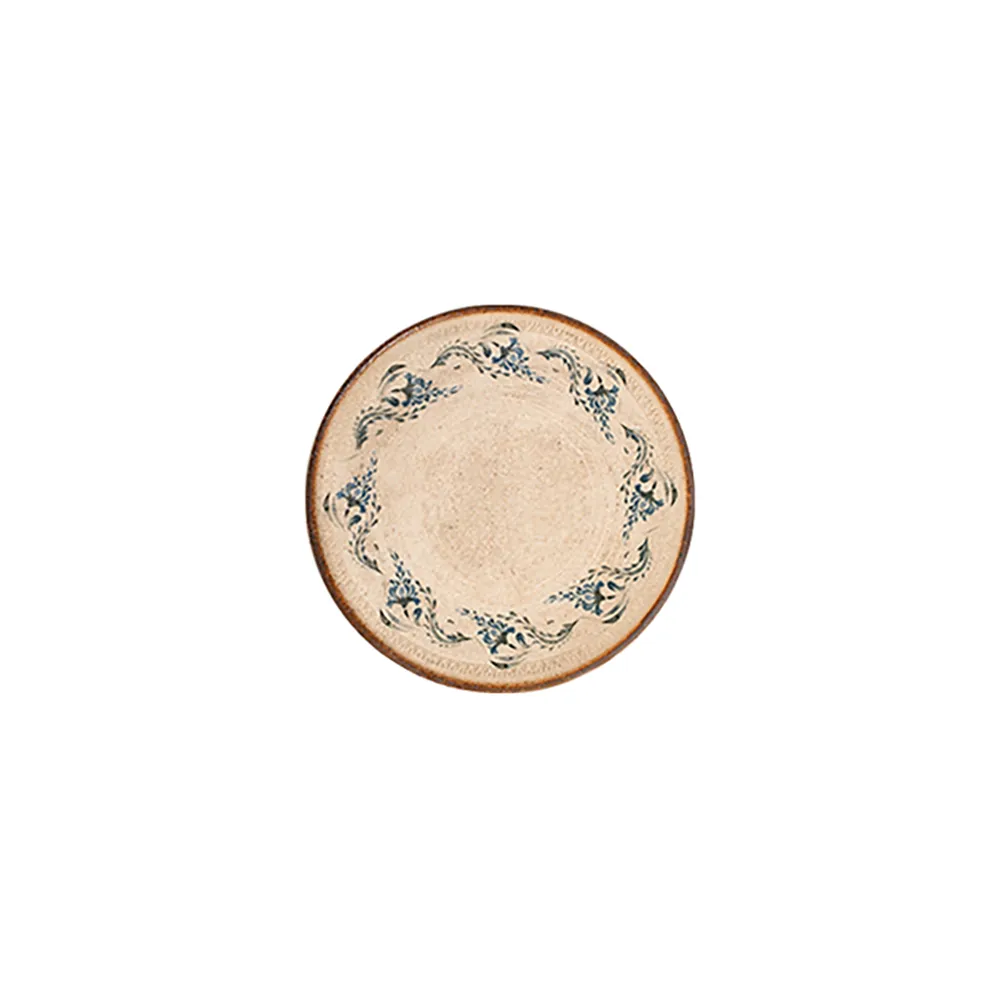 Voyage Navy Lona Düz Tabak 21 cm