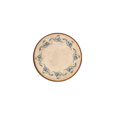 Voyage Navy Lona Düz Tabak 23 cm