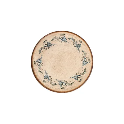 Voyage Navy Lona Düz Tabak 27 cm