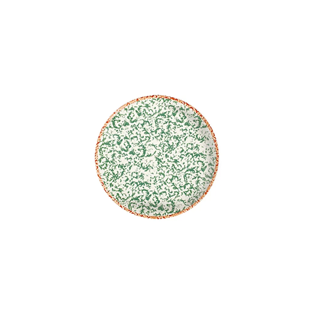 Venecia Green Lona Düz Tabak 21 cm