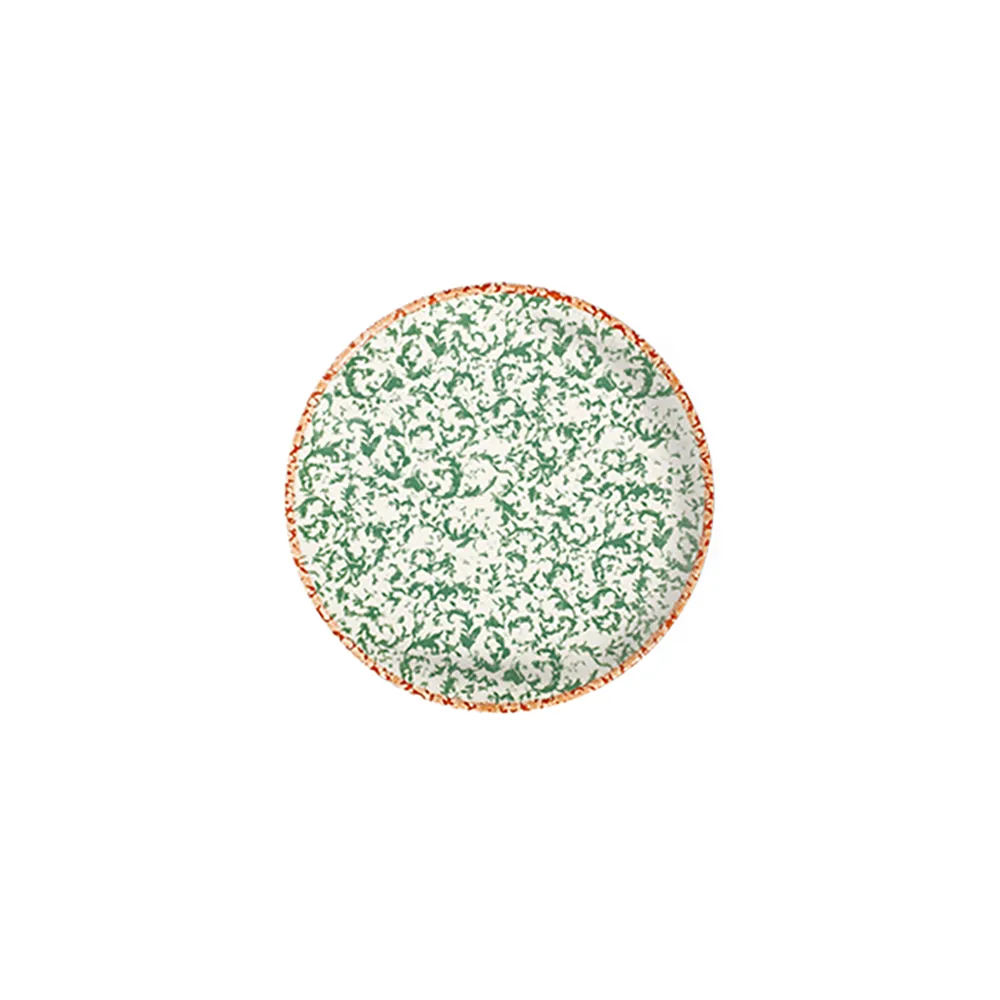 Venecia Green Lona Düz Tabak 23 cm