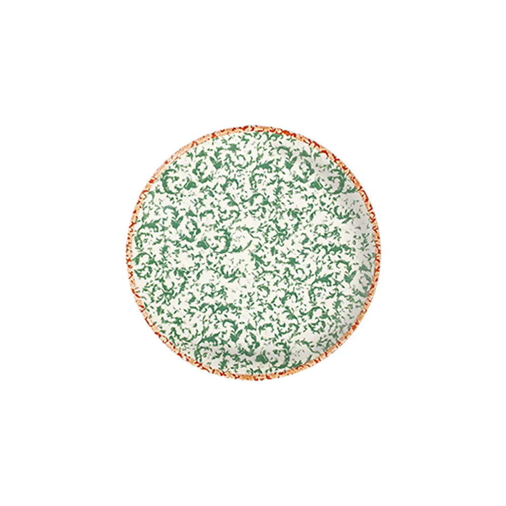 Venecia Green Lona Düz Tabak 27 cm