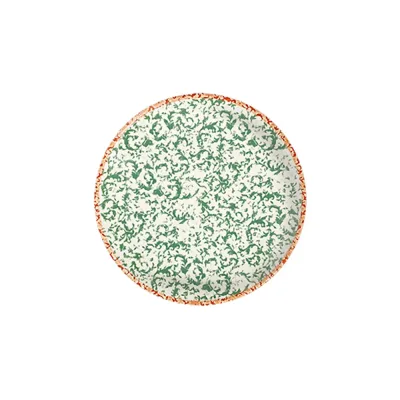 Venecia Green Lona Düz Tabak 28,5 cm