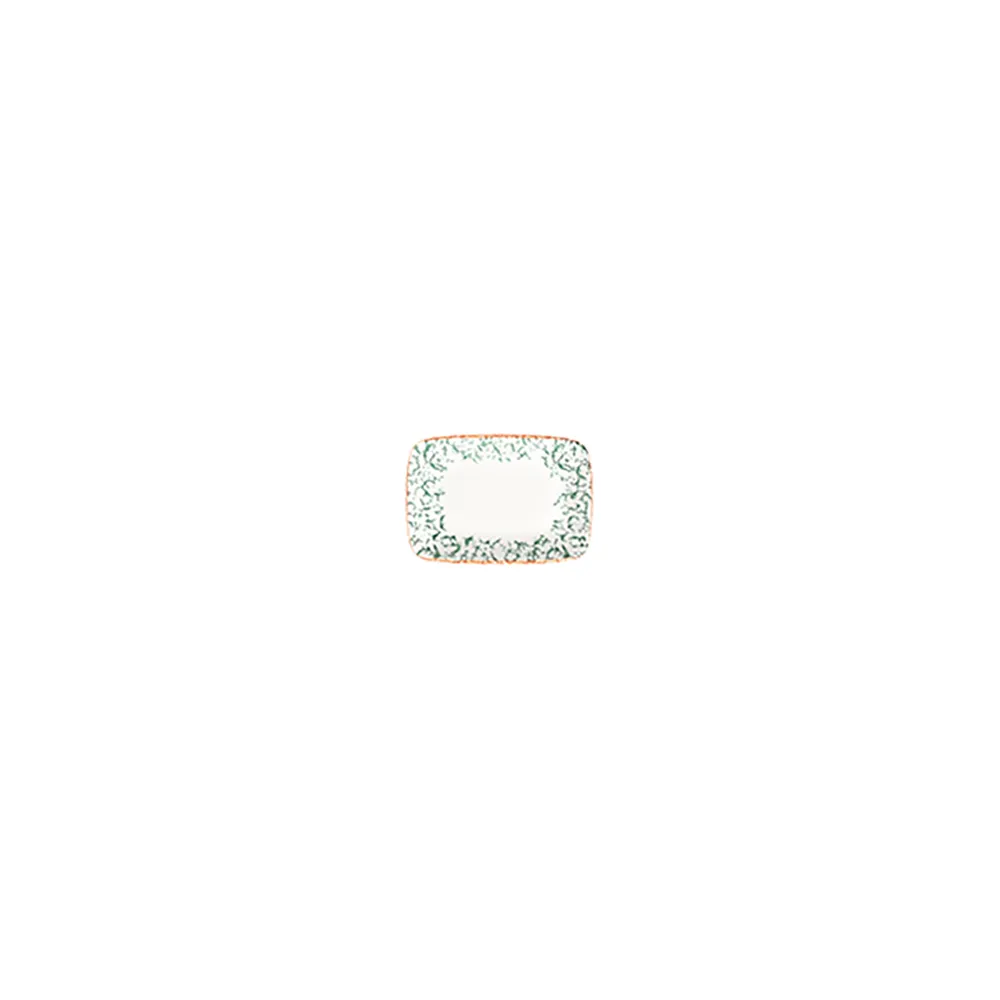 Venecia Green W Quadro Dikdörtgen Kayık 11 cm (10 * 7)