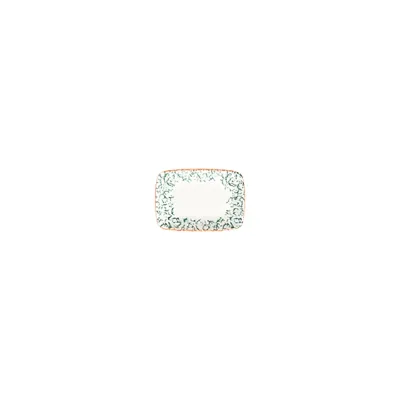 Venecia Green W Quadro Dikdörtgen Kayık 13 cm (12 * 8)