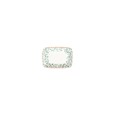 Venecia Green W Quadro Dikdörtgen Kayık 15 cm (14 * 10)
