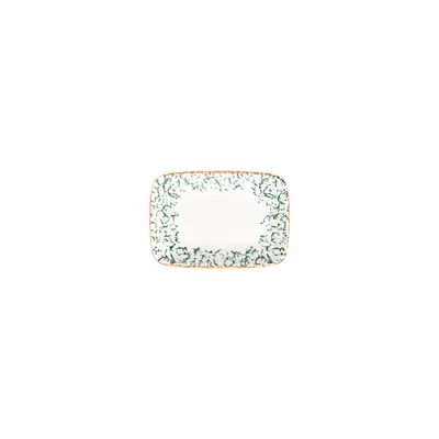 Venecia Green W Quadro Dikdörtgen Kayık 18 cm (17 *12)