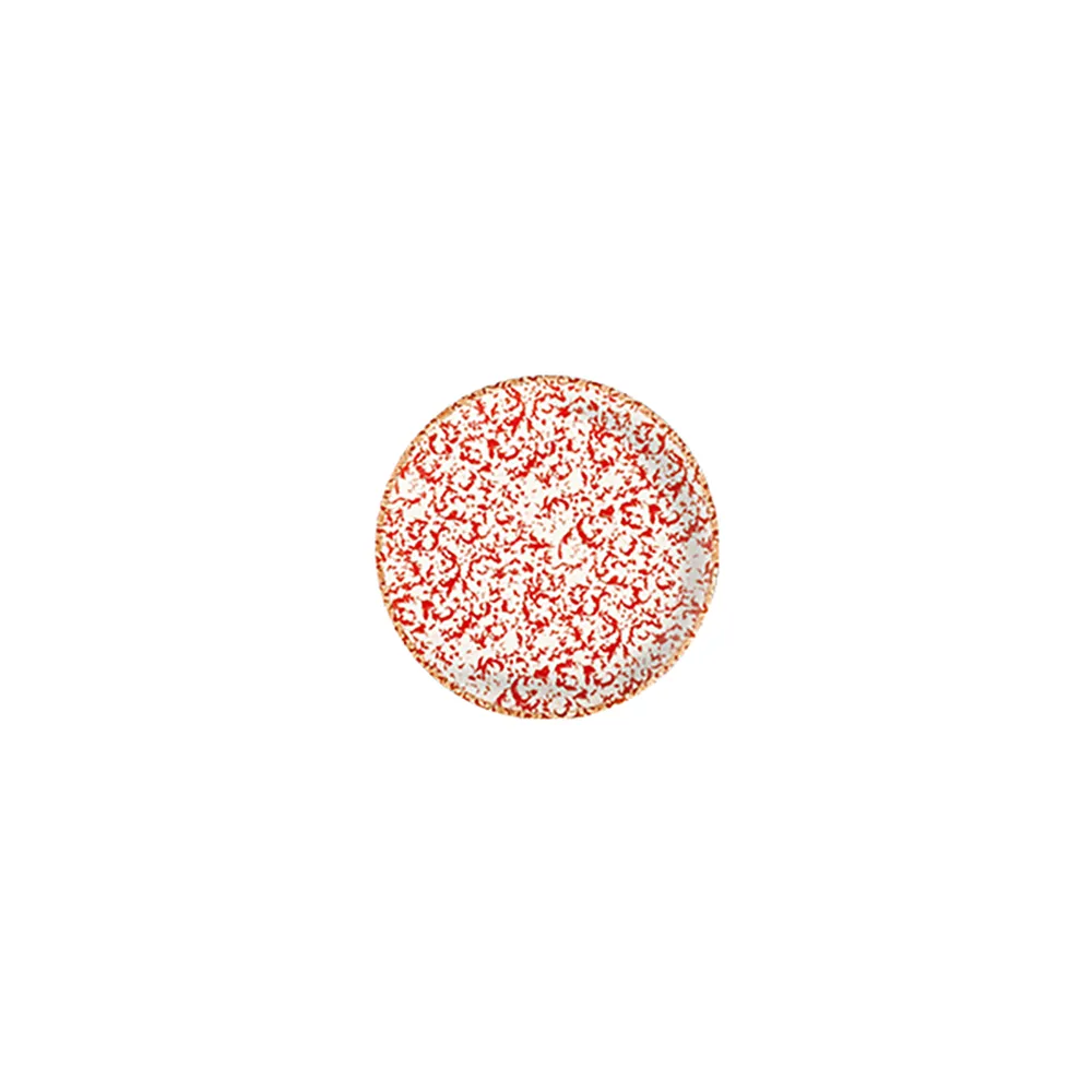 Venecia Maroon Lona Düz Tabak 17 cm