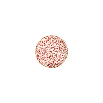 Venecia Maroon Lona Düz Tabak 17 cm