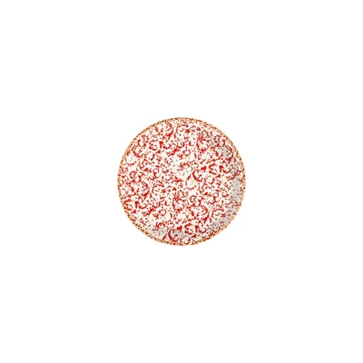 Venecia Maroon Lona Düz Tabak 19 cm