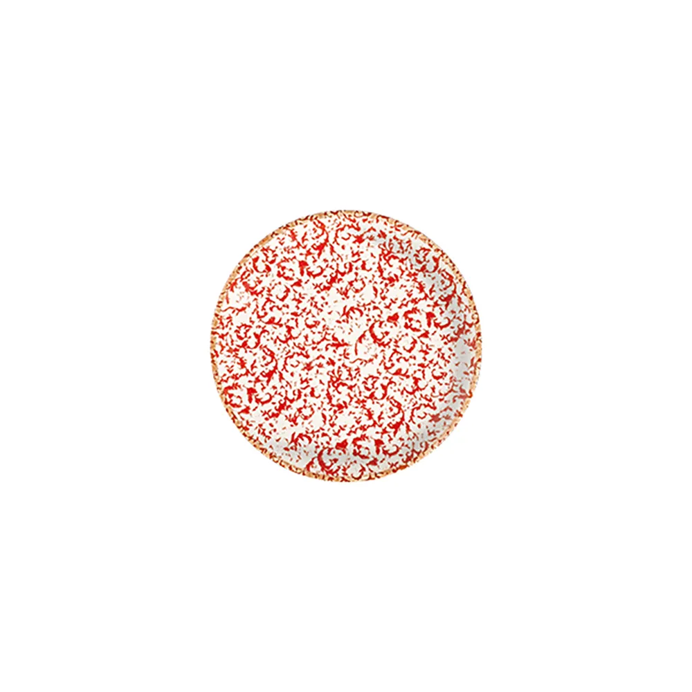 Venecia Maroon Lona Düz Tabak 21 cm