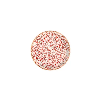 Venecia Maroon Lona Düz Tabak 21 cm