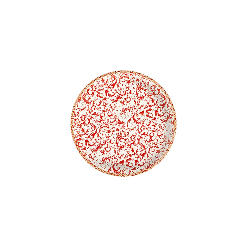 Venecia Maroon Lona Düz Tabak 23 cm
