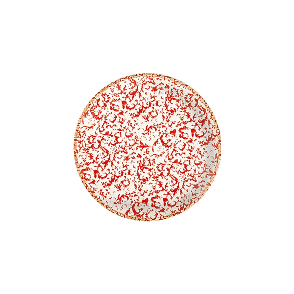 Venecia Maroon Lona Düz Tabak 27 cm