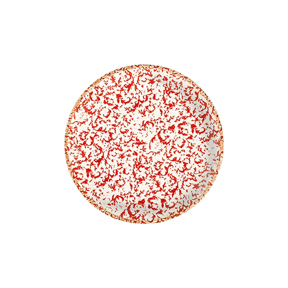Venecia Maroon Lona Düz Tabak 30 cm