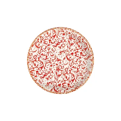 Venecia Maroon Lona Düz Tabak 30 cm