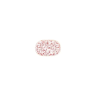 Venecia Maroon Magnus Oval Kayık 14 cm