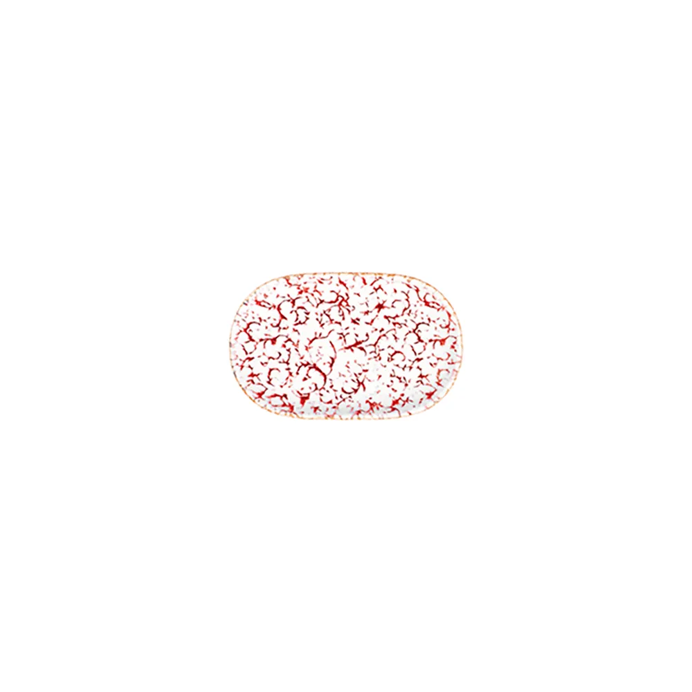 Venecia Maroon Magnus Oval Kayık 18 cm