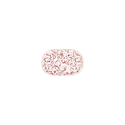 Venecia Maroon Magnus Oval Kayık 18 cm