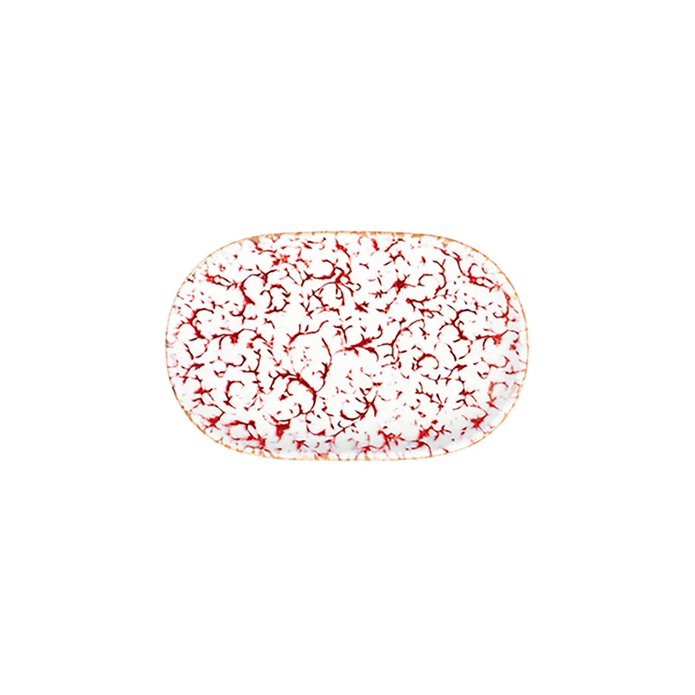 Venecia Maroon Magnus Oval Kayık 28 cm