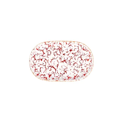 Venecia Maroon Magnus Oval Kayık 28 cm