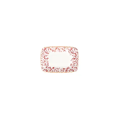 Venecia Maroon W Quadro Dikdörtgen Kayık 18 cm (17 *12)
