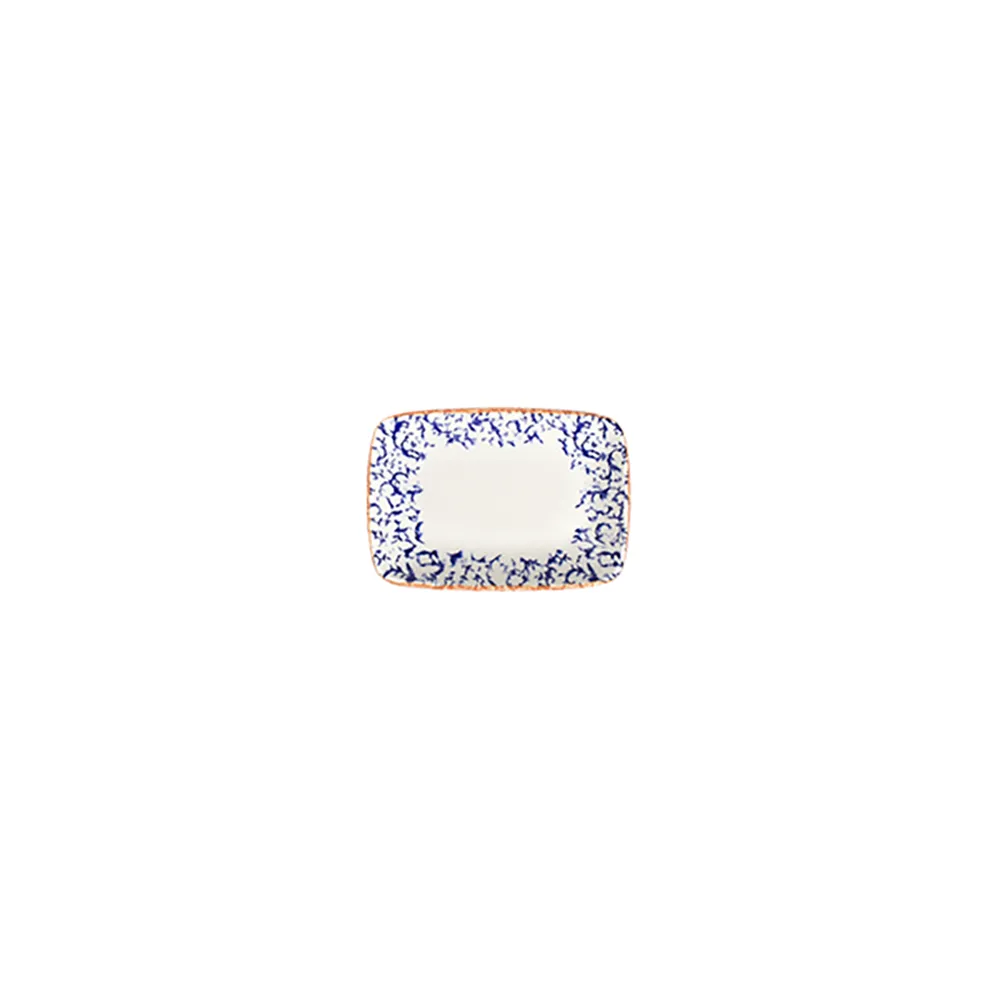 Venecia Navy W Quadro Dikdörtgen Kayık 15 cm (14*10)