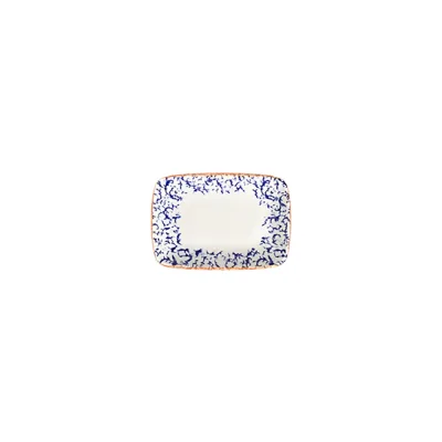 Venecia Navy W Quadro Dikdörtgen Kayık 18 cm (17 * 12)