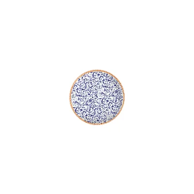 Venecia Navy Lona Düz Tabak 15 cm
