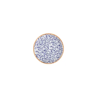 Venecia Navy Lona Düz Tabak 17 cm