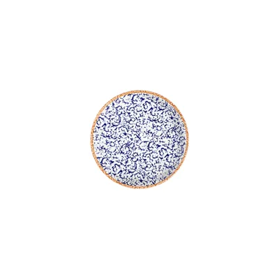 Venecia Navy Lona Düz Tabak 19 cm
