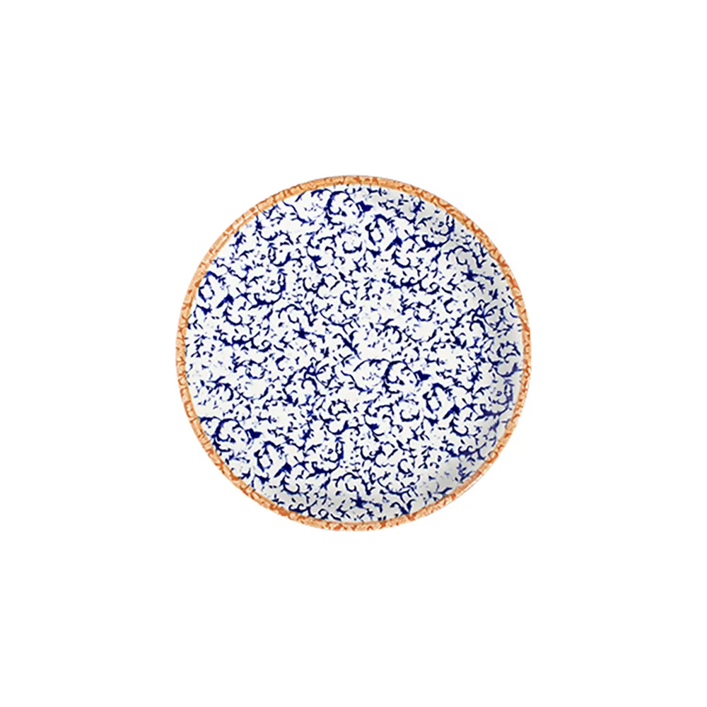 Venecia Navy Lona Düz Tabak 27 cm