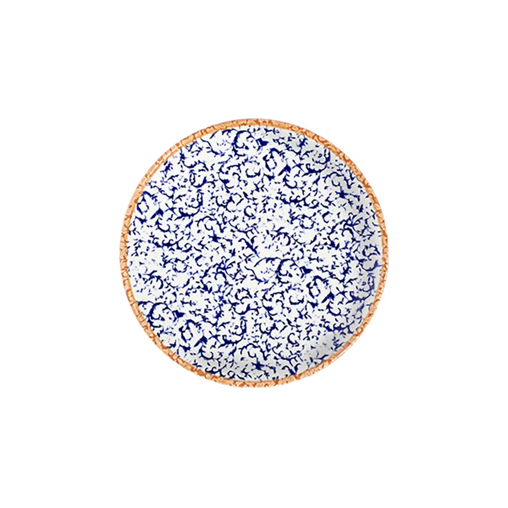 Venecia Navy Lona Düz Tabak 28,5 cm