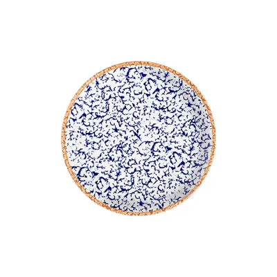 Venecia Navy Lona Düz Tabak 30 cm