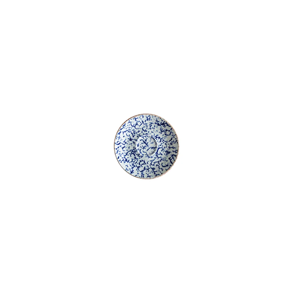 Venecia Navy Lona Espresso Tabağı 12 cm