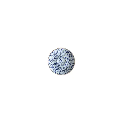 Venecia Navy Lona Espresso Tabağı 12 cm