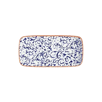 Venecia Navy Quadro Dikdörtgen Tabak 35 cm (34 * 16)