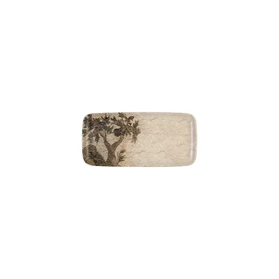 Wise Quadro Dikdörtgen Tabak 22 cm (22 * 10)